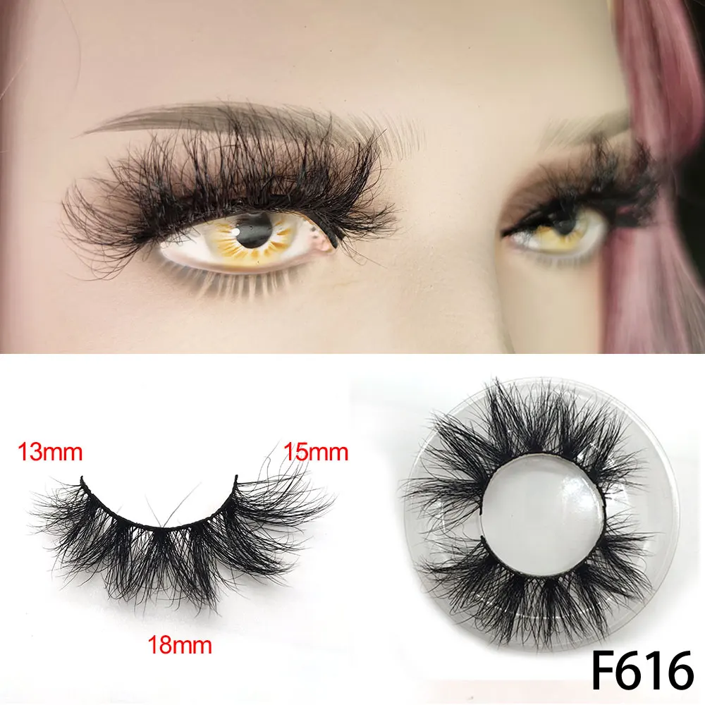 

3d Dramatic Volumn Mink Eyelashes In Bulk 3d Wispy Mink Hair Lashes With Eyelash Packaging Box makeup