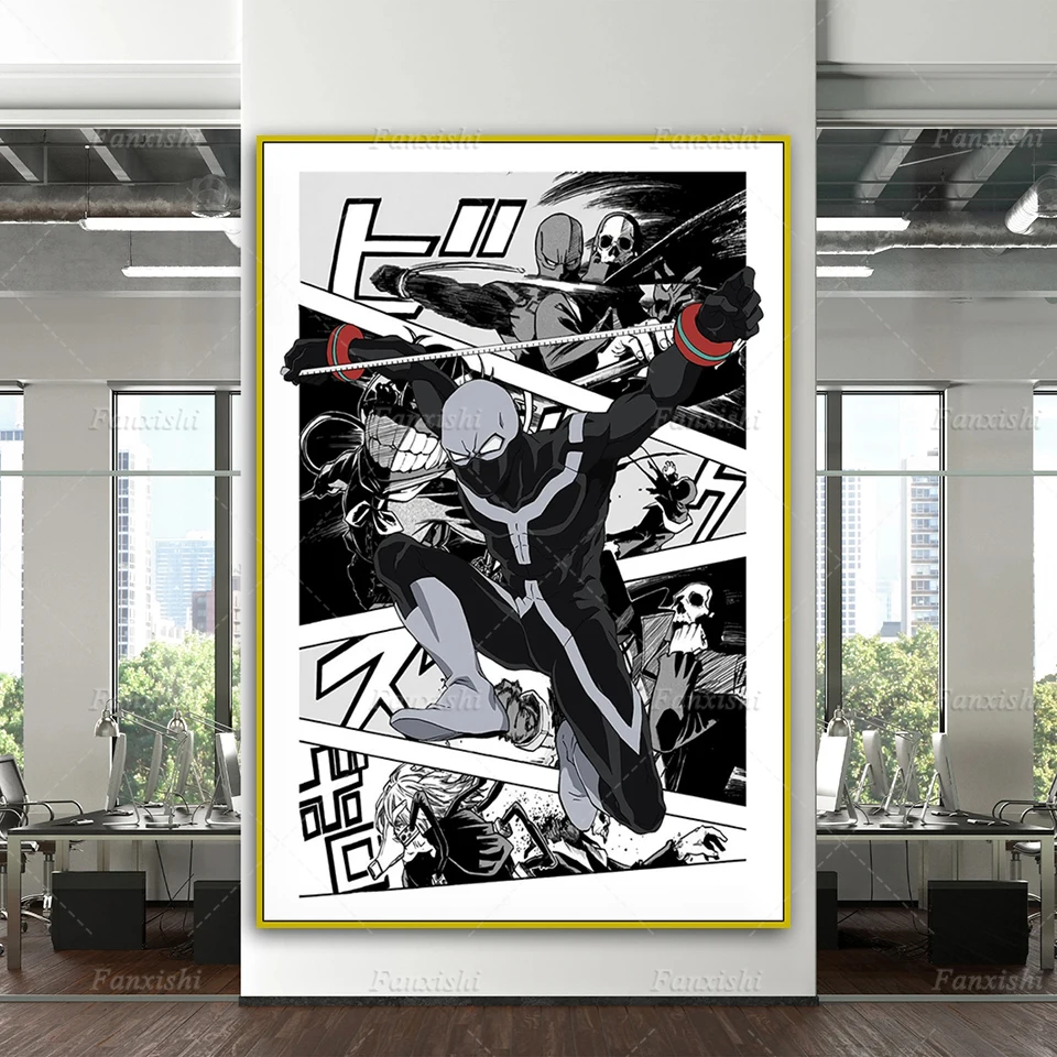 Рисунок на холсте из аниме Моя геройская Академия | Дом и сад