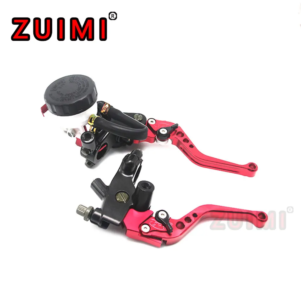 

Мотоциклетный гидравлический рычаг сцепления Главный цилиндр подходит для Bmw Honda Yamaha Scl мотоциклов Универсальный 1 пара 22 мм