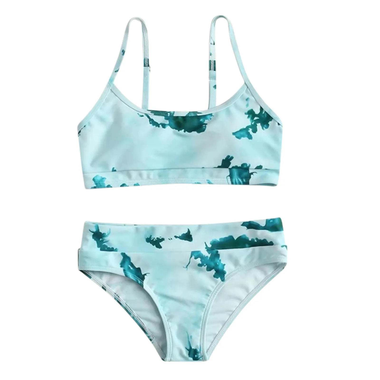 

Set Bikini estivi per bambini costumi da bagno per bambini costumi da bagno adorabili neonati bambini ragazze increspature costu