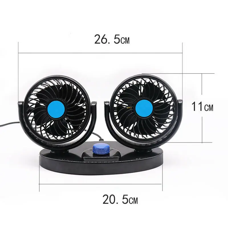 12 вольт электрический Авто Осциллирующий вентилятор Ван приборной панели
