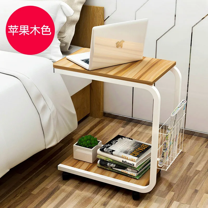 

Modern Minimalist Corner Bedroom Table Small Coffee Table Moving Bedside Table Living Room Mini Sofa Cabinet Side Cabinet