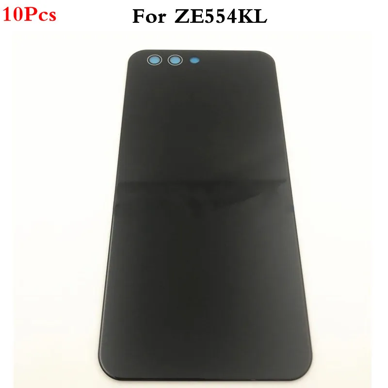 10 шт./лот оригинал для ASUS Zenfone 4 ZE554KL задняя крышка батарейного отсека стеклянная