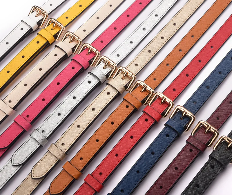 

Регулируемый ремешок через плечо из натуральной кожи, 0,47 дюйма/0,6 дюйма/1 дюйм