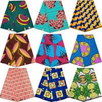 africa ankara prints fabric wax patchowork sew for dress handmake supplies craft diy home decoration tissu 100 polyester wrap