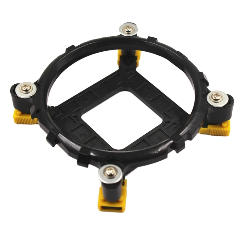 

2021 New Retention Bracket Coolers,Mounting Bracket Kit CPU Fan Bracket Heatsink Radiator Mount Back Plate for lgA775 115X 1366
