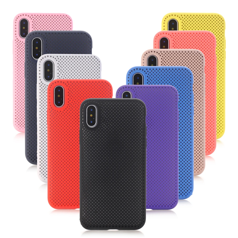 Чехол для IPhone 11pro MAX XR XSMAX чистый цвет умный охлаждающий чехол Iphone 7 8 6S Plus роскошный