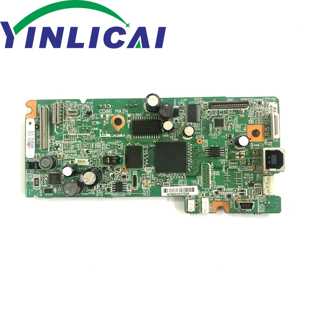 

1PC Refurbished Printer Logic Mother Board For Epson L456 L455 Formatter board Main Board