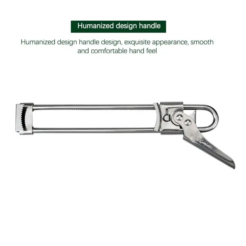 

Multifunctional Stainless Steel Can Opener Adjustable Diameter For All Jar Can Home Kitchen Can Open Effortless Opener Dropship