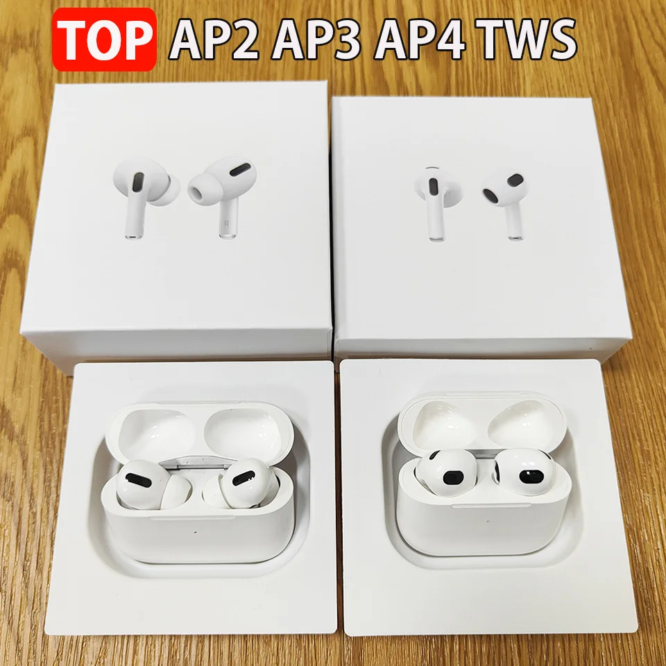 AIR3 AIR4 AP3 AP4 ANC TWS наушники Air 2 Pro 3 4 беспроводные Bluetooth GPS + переименование обмен