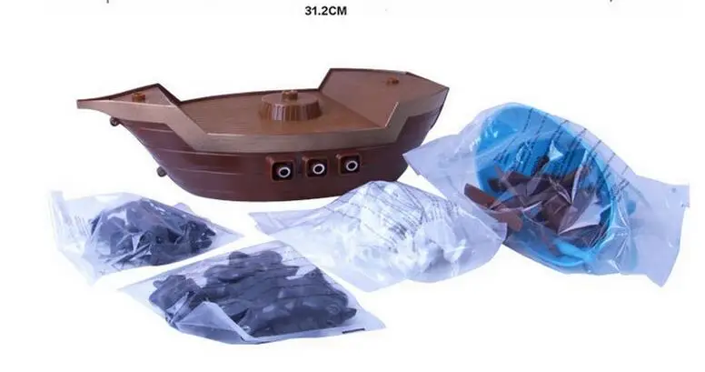 Высококачественный пиратский корабль с балансом развивающие игрушки