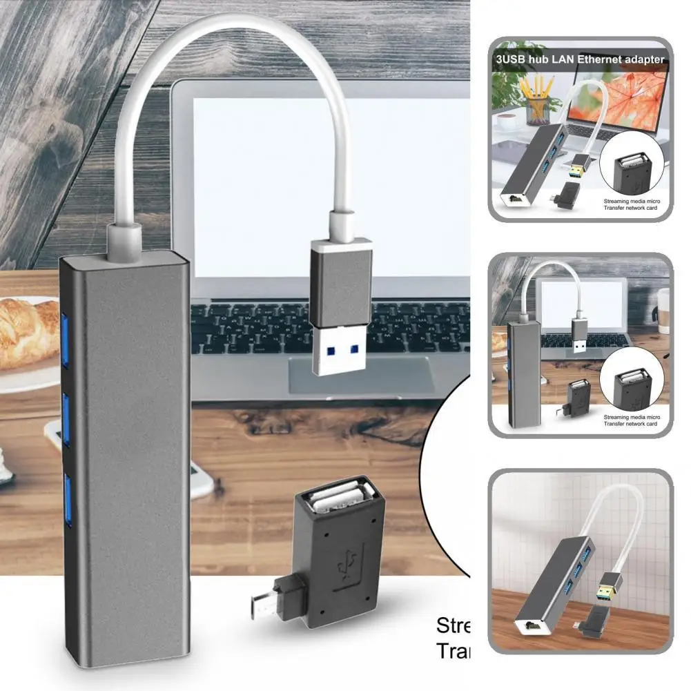 

Портативный Ethernet-адаптер с Micro USB на RJ45 LAN, 100 Мбит/с