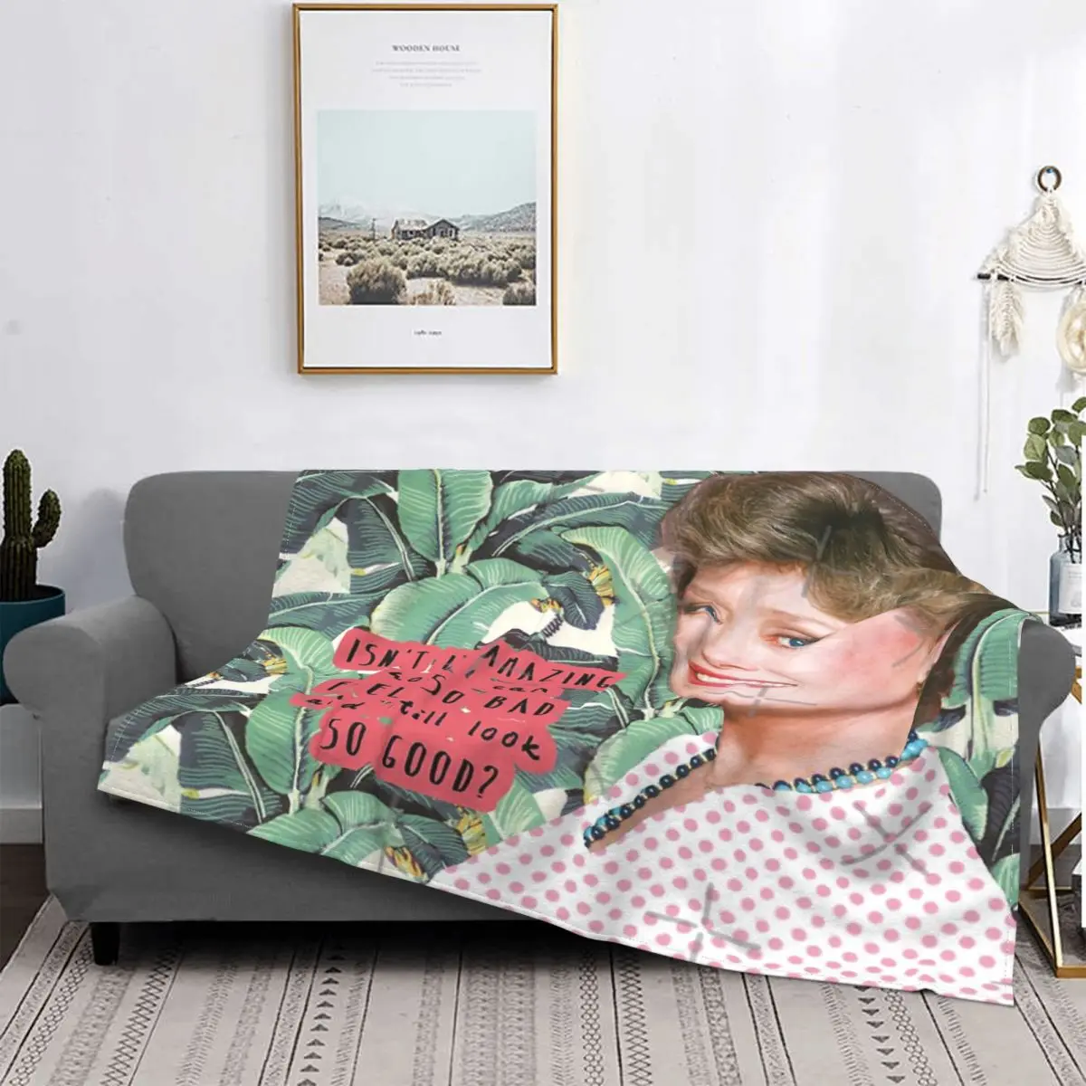 

Blanche-colcha a cuadros para cama, edredón de playa, manta Kawaii, 2 unidades