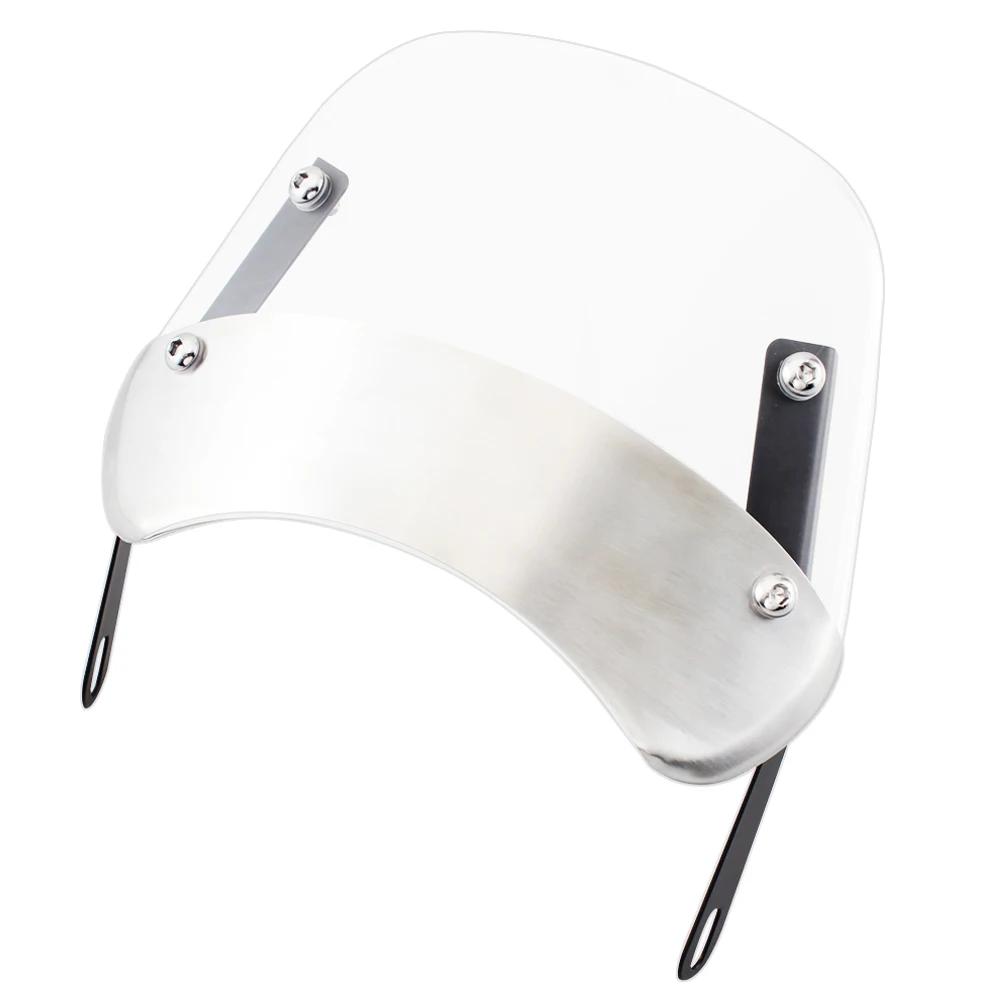 Козырек ветрового стекла Cafe Racer в стиле ретро компактный спортивный дефлектор