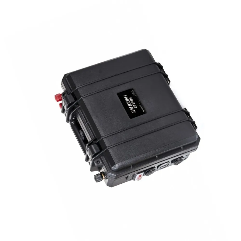 12V lifepo4 100AH перезаряжаемый аккумулятор для лодочный мотор и солнечной батареей
