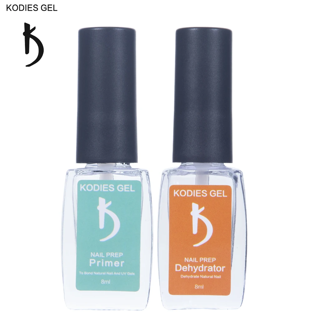 KODIES GEL 2 шт./компл. Праймер Дегидратор Базовое покрытие для ногтей