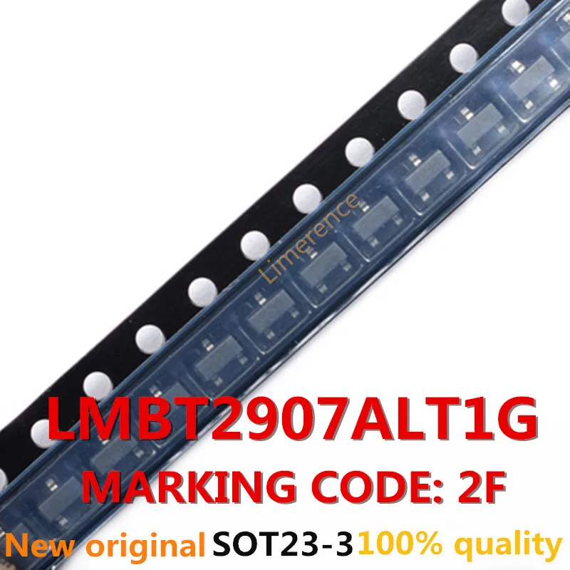 

50PCS LMBT2907ALT1G SOT23 MARKING CODE: 2F Support the BOM one-stop supporting services