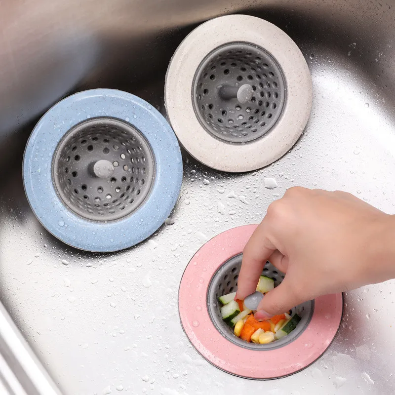 Urijk Kitchen Suckers Silicone Bathroom Anti-blocking Tools Sink Drain Round Floor Cover Plug Water Filter | Обустройство дома