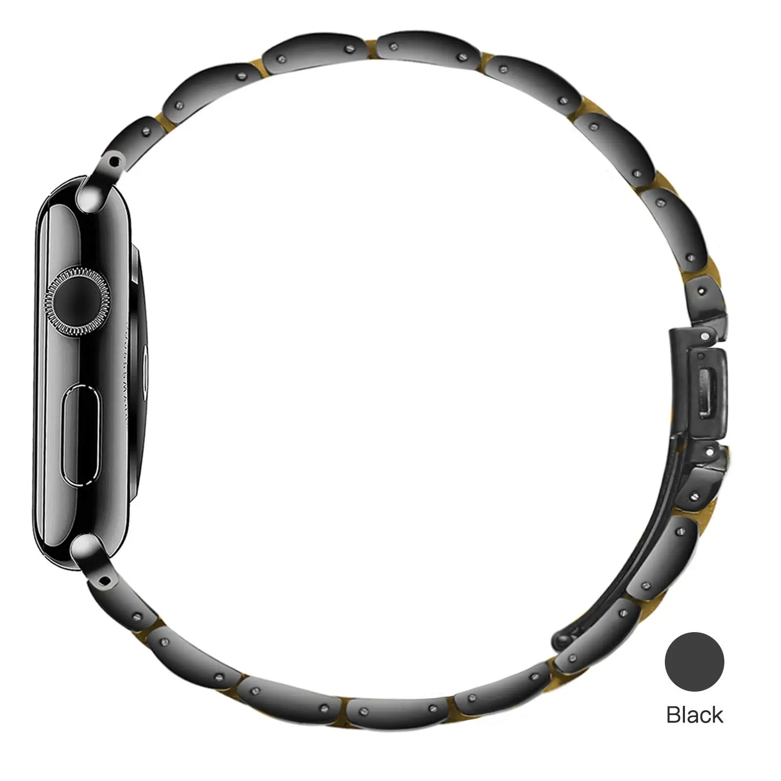Metal Resin Strap For apple watch band 45mm/41mm 44mm 40mm 42mm 38mm watchband bracelet iwatch apple watch series 5 4 3 se 6 7