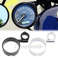 motorcycle speedometer bracket relocation side mount for harley sportster 1993 dyna 1993 2005 instrument bracket blackchrome