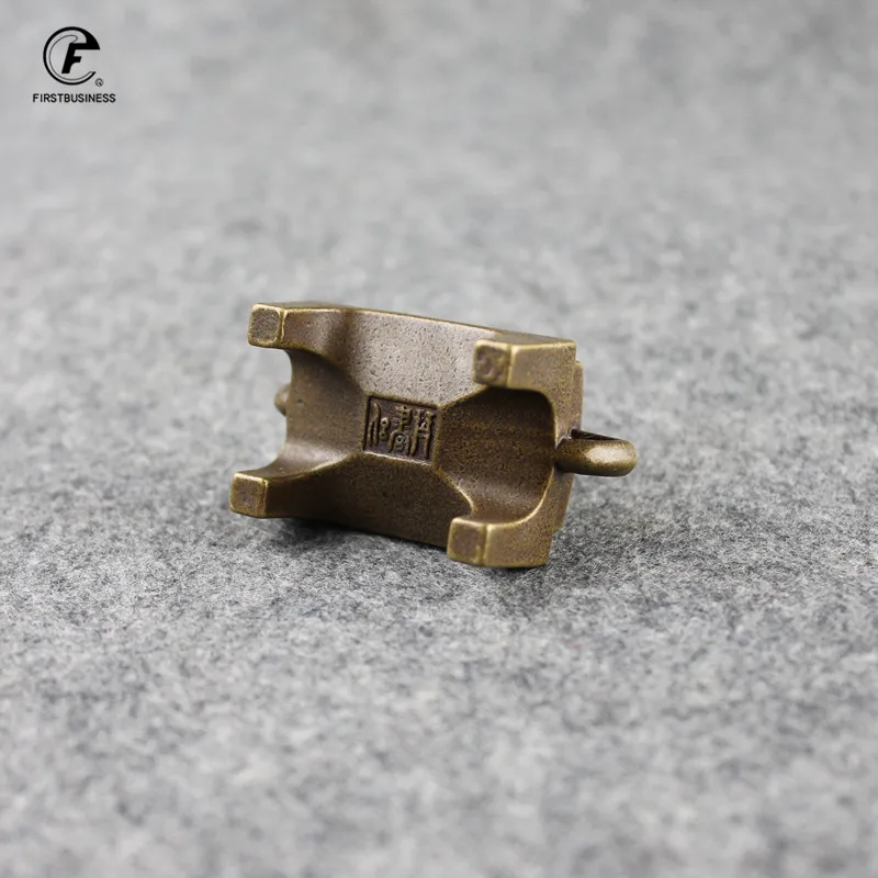 Винтажная латунная курильница подставка для благовоний из чистой меди с