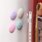 Противоударная Накладка для домашнего шкафа за дверью, силиконовая утолщенная защитная накладка для дверной ручки, настенная наклейка