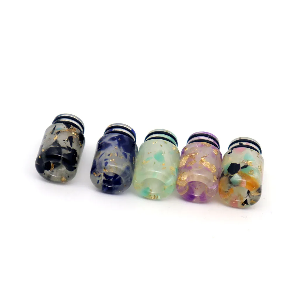 510 Universal Luminous Resin Drip Tip Small caliber taste type cigarette holder | Дом и сад