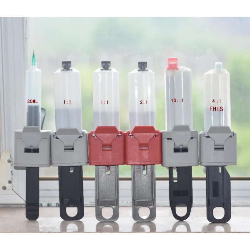 Эпоксидная смола AB пистолет для склеивания клея/картридж 50 мл 2:1 и 1:1