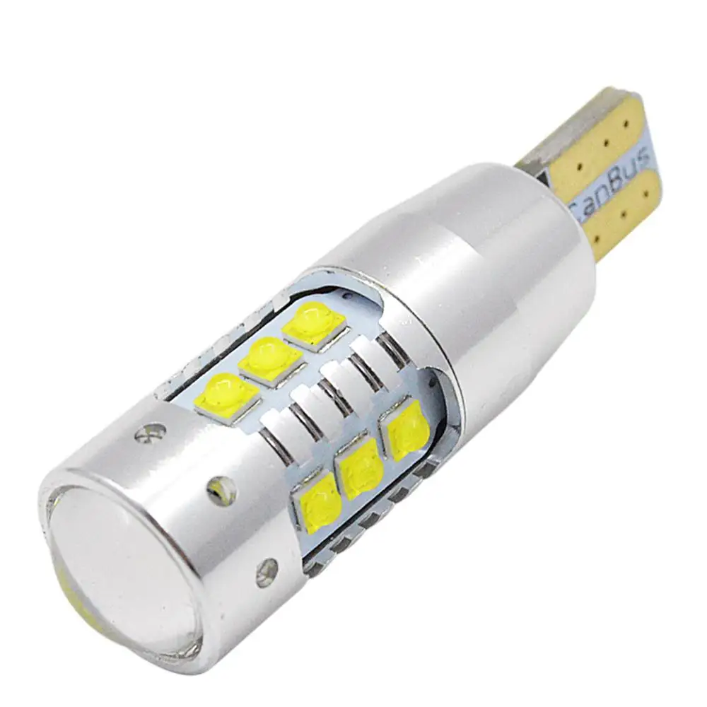 1 шт. Canbus 80 Вт кри 16smd 12v 24v AC T10 W5W светодиодный стайлинга автомобилей Авто боковой