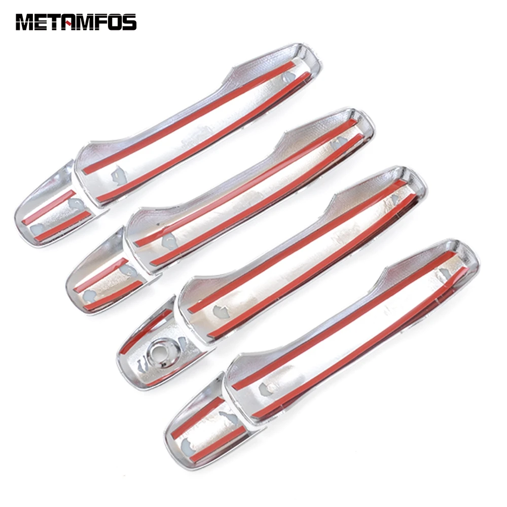 Хромированная накладка на дверную ручку для Ford Edge 2007 2012 2013 2014 молдинг отделка