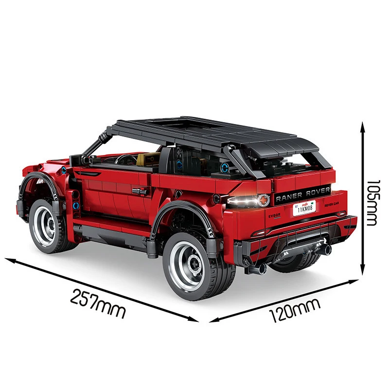 

813+PCS Building Blocks set Technic Off-road SUV Vehicles peed Racil Technic Assembly Bricks City DIY Toys For Children