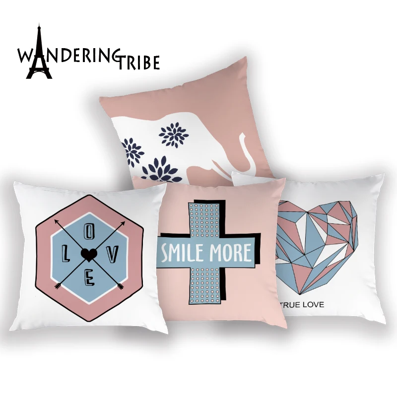 Подушки с оленями крышка Роскошная Подушка гравитационный автомобильный чехлы