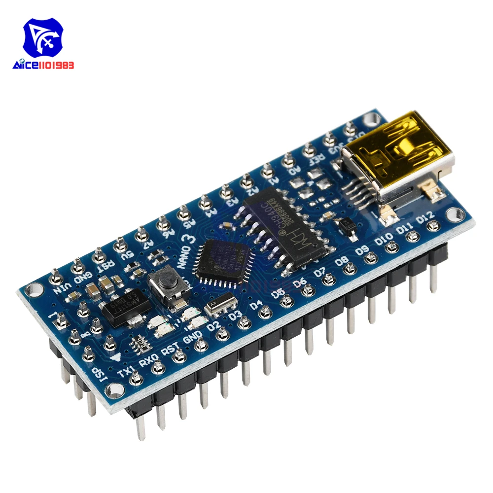 Diymore Nano V3.0 ATmega168 CH340 CH340G мини USB микроконтроллер модуль макетная плата для Arduino|nano