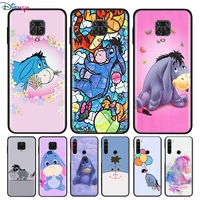 black silicone cover cute baby eeyor for xiaomi redmi note 10 10s 9 9s pro max 9t 8t 8 7 6 5 pro 5a phone case