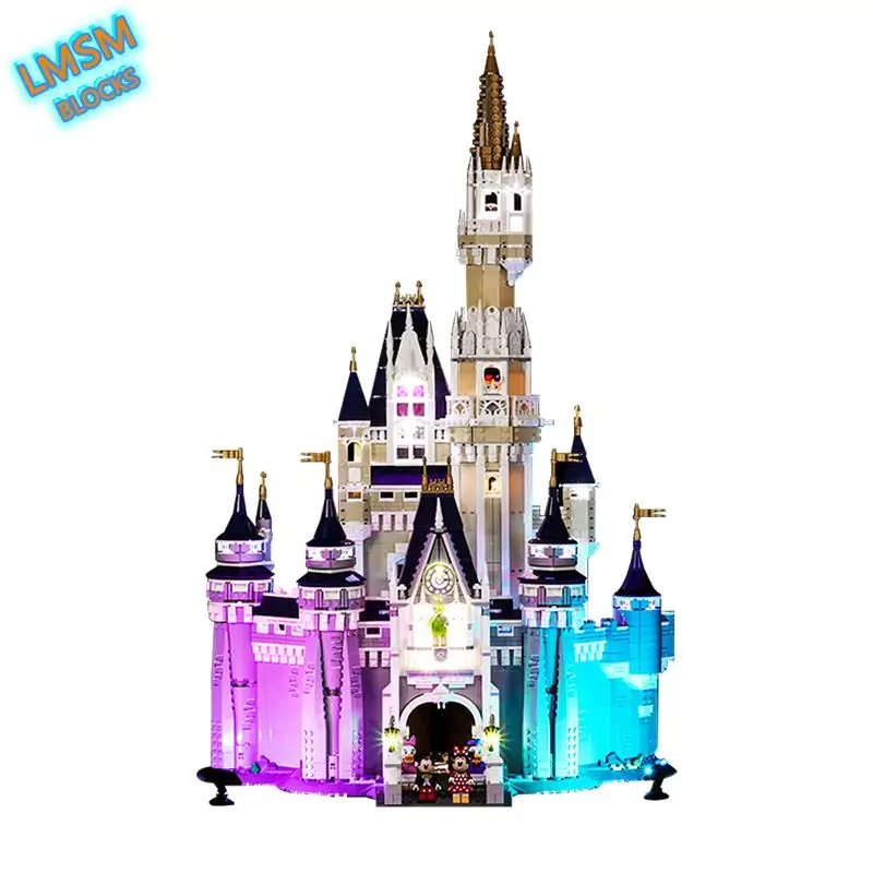 

LED lights Compatible with Magic castle 71040 architecture city street view series building blocks children's gifts led toys