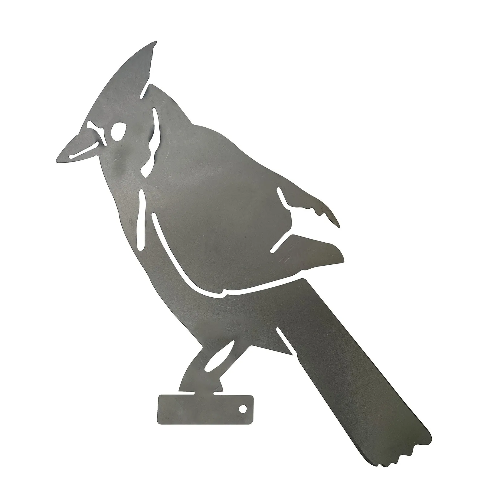Металлические фигурки животных в форме птицы художественное украшение для сада