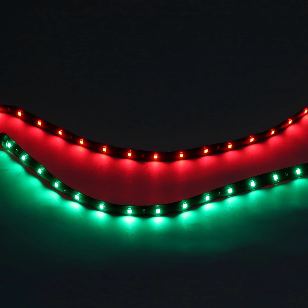 Высокое качество 2 шт. 12 светодиодный Авто навигационные полосы лампы красного и