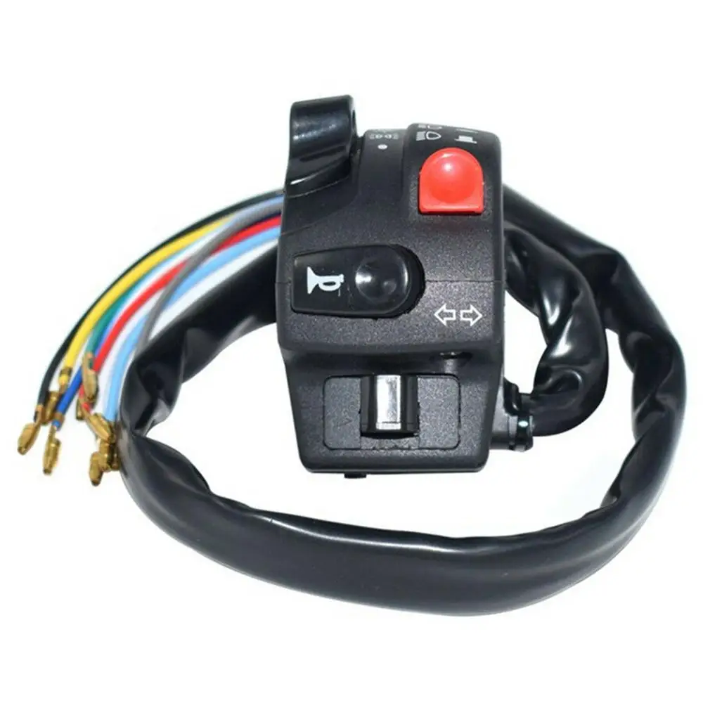 2 шт. комплект кнопочных переключателей для мотоцикла система зажигания стоп