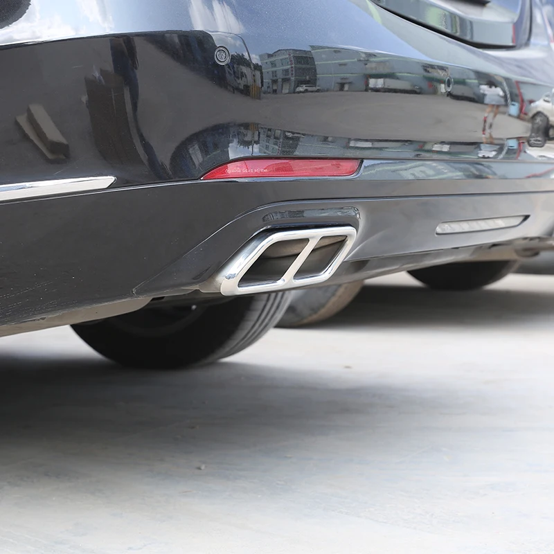 Стальная выхлопная Накладка для Mercedes Benz 13-15 GL Class X166 S R w222 w251 10-17 304 | Автомобили и
