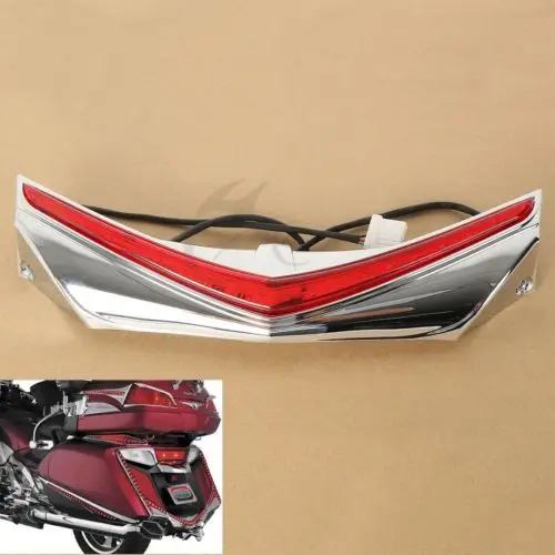 Заднее крыло мотоцикла наконечник вертикальный сума тормозной фонарь