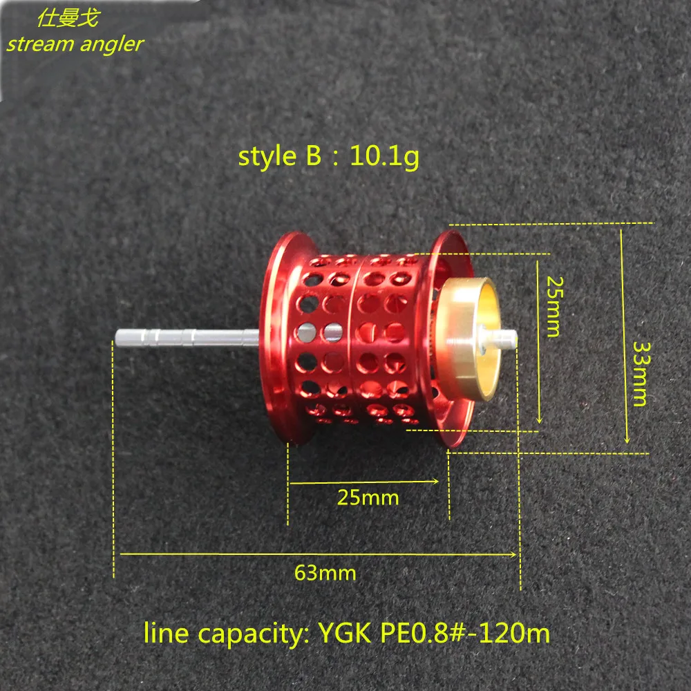 

shallow spool 6.3g 10.1g suitable for 2017 tatula sv tw 2018 tatula sv tw cs 2 colors lighter lure