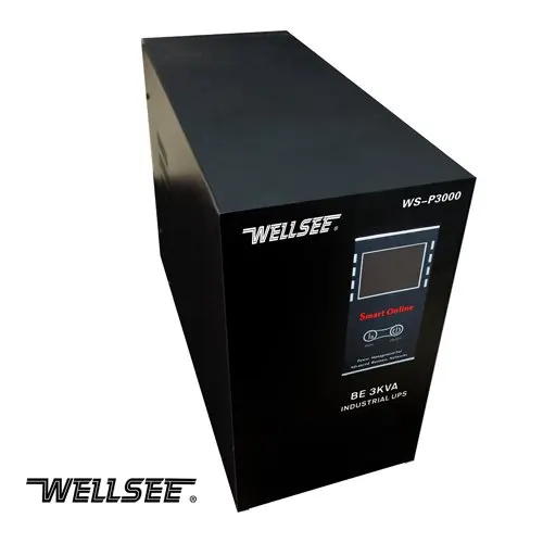 

WELLSEE air conditioner inverter 12v 220v 5000w WS-P4000 4000W 36V/48V dc/ac converter pure sine wave inverter
