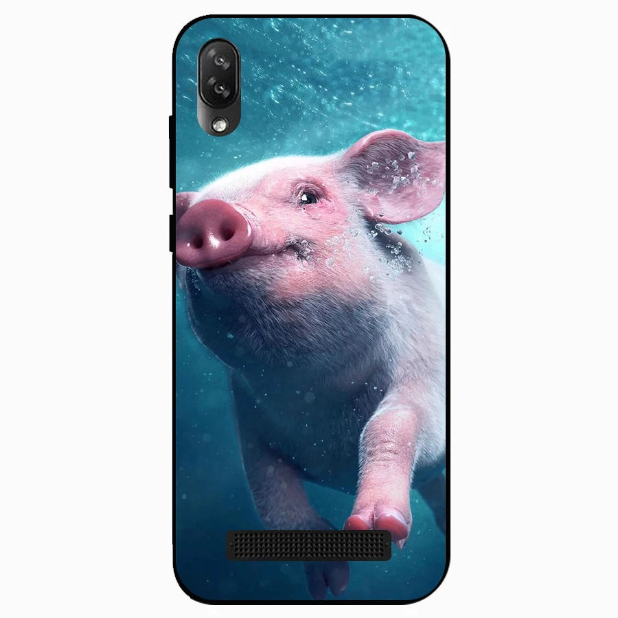 Цветной чехол с животными Для Doogee X90 Силиконовые Мягкие Чехлы x90 защитный задняя