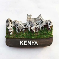 qiqipp african zebra a three dimensional magnetic refrigerator creative tourist souvenirs