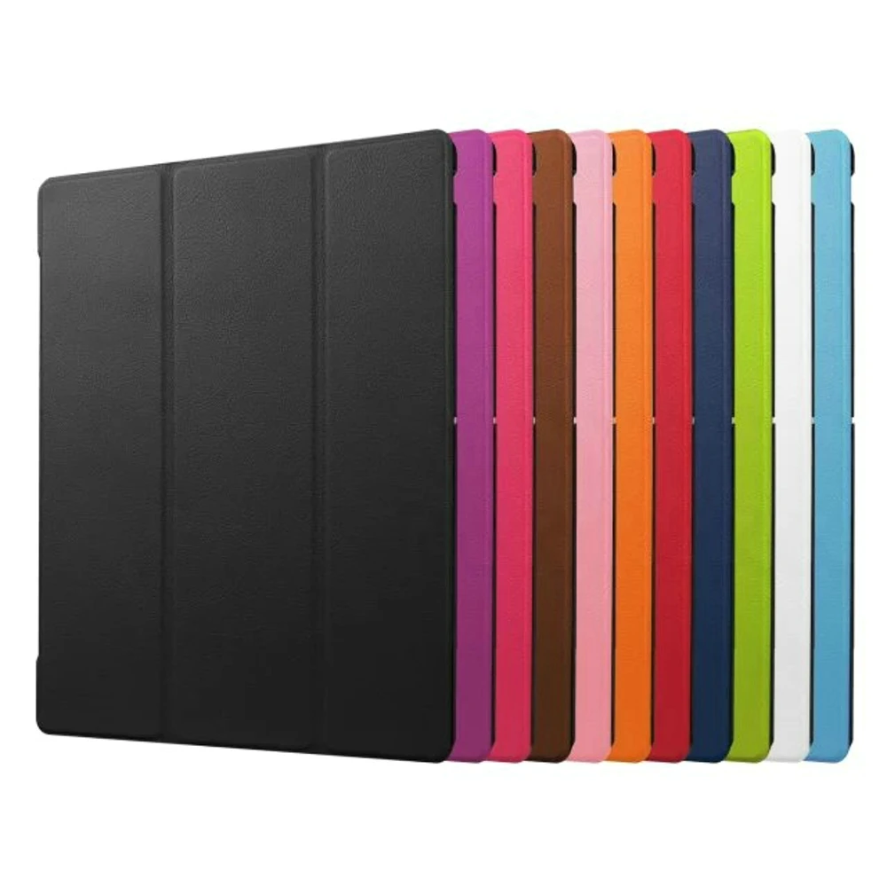 

3in1Ultra Slim Luxury Folio Stand Leather Case Lightweight Smart Cover +Screen Protector +Stylus for Google Pixel C 10.2" Tablet