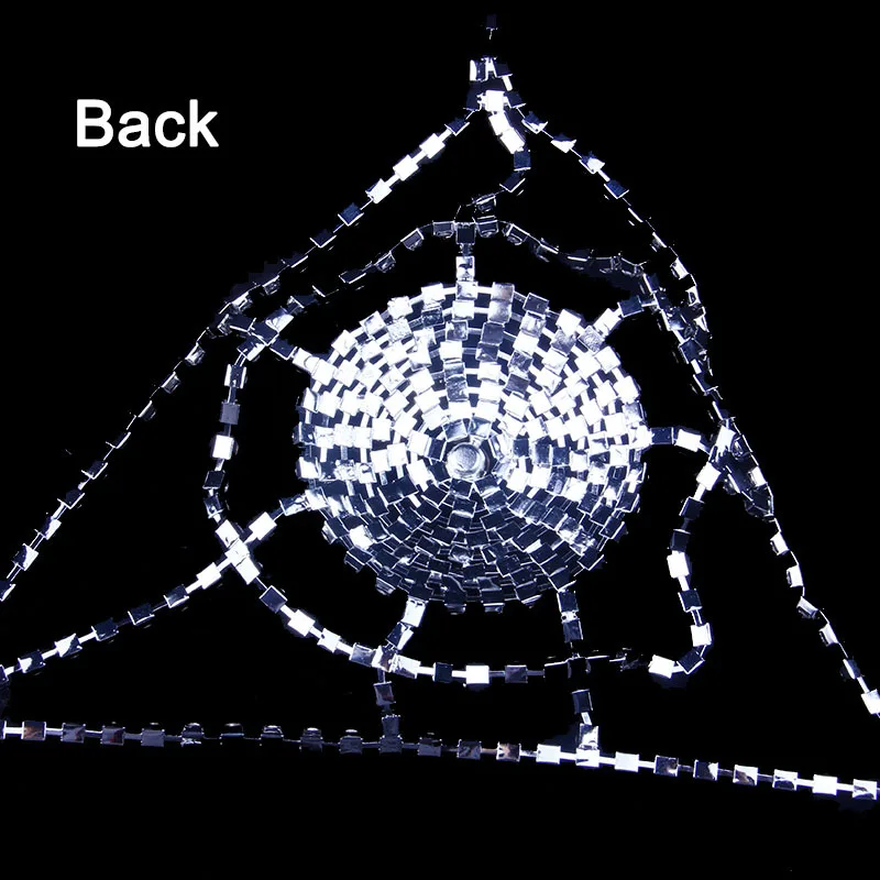 

Summer Beach Women Rhinestone Bra Body Jewelry Handmade Crystal Breast Bikini Top Crops Party Show Club Sexy Body Chain 2020