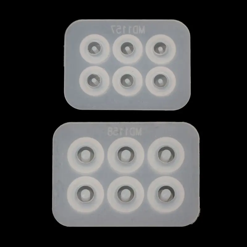 

Big Hole Bead Silicone Mold Fit For Add-a-Bead Bracelet DIY Resin Jewelry Making