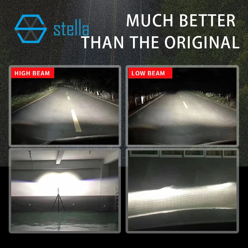 Комплект светодиодных фар Stella D1S D2S D4S CanBus D1R D2R D3R D4R D5R D8R светодиодный ные лампы под