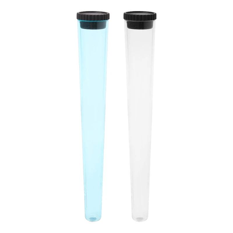 Конусное хранилище для сигарет герметичная трубка жесткий пластиковый