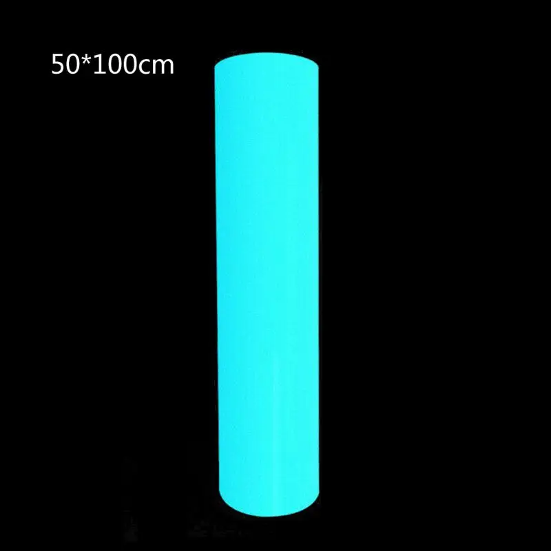 

Glow in The Dark PU Heat Transfer Vinyl Luminous T-Shirt Press Paper Sheet Iron on Print Pattern Noctilucent Art Crafts